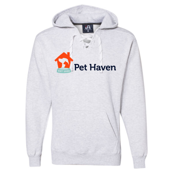 J. America - Sport Lace Hooded Sweatshirt - Printed Logo Thumbnail