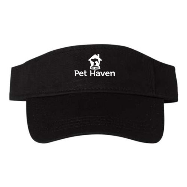Valucap - Bio-Washed Visor - Embroidered Logo Thumbnail