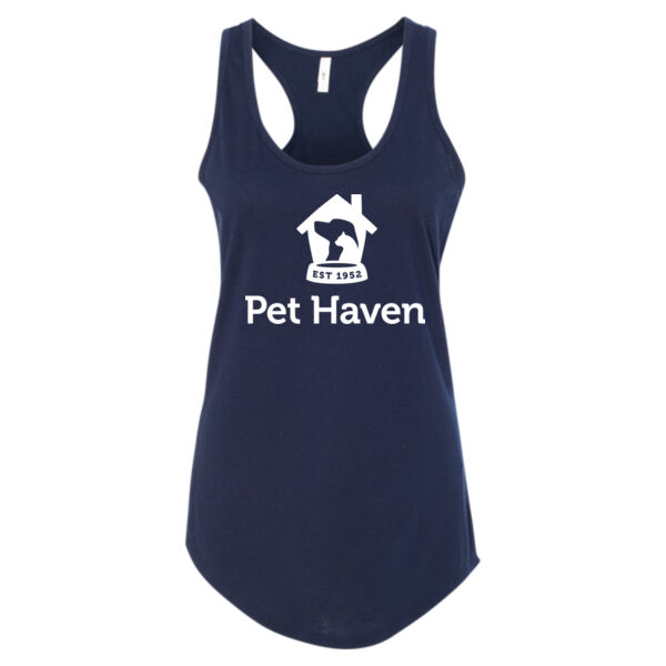 Next Level Women's Ideal Racerback Tank - Printed Logo Thumbnail