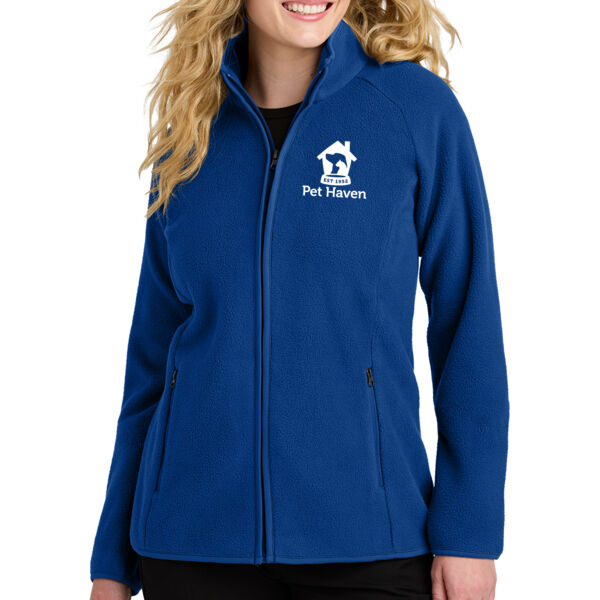 Port Athority Women's C-FREE Raglan Fleece - Embroidered Logo Thumbnail