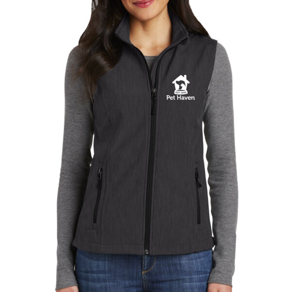 Port Authority Women's Core Soft Shell Vest - Embroidered Logo Thumbnail