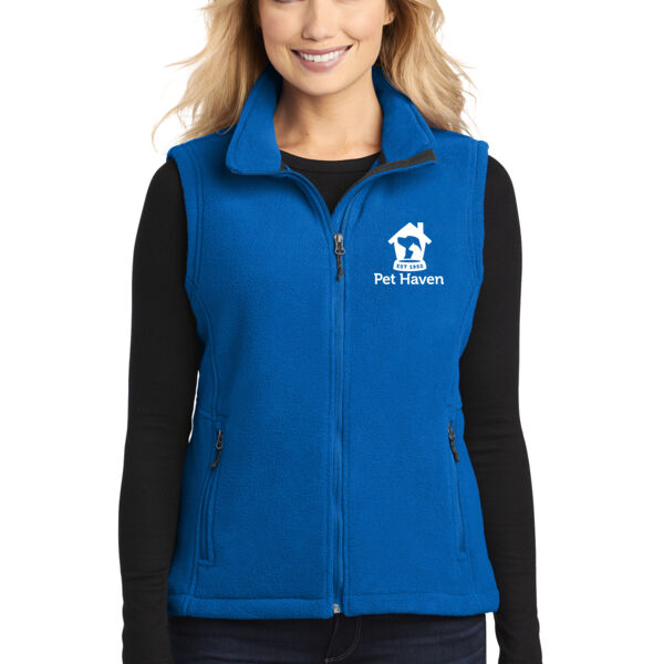 Port Authority Women's Value Fleece Vest - Embroidered Logo Thumbnail