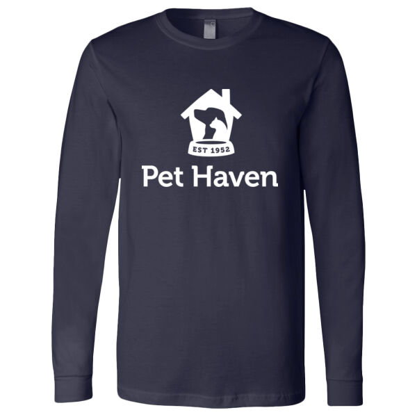 Bella & Canvas Jersey Long Sleeve Tee - Printed Logo Thumbnail