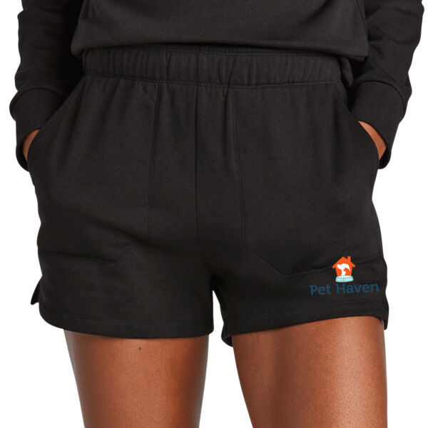 District Women's Perfect Tri Fleece Short - Printed Logo Thumbnail