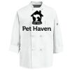 Eight Knot Button Chef Coat with Thermometer Pocket Thumbnail