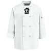 Eight Knot Button Chef Coat with Thermometer Pocket Thumbnail
