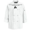 Eight Knot Button Chef Coat with Thermometer Pocket Thumbnail