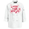 Eight Knot Button Chef Coat with Thermometer Pocket Thumbnail