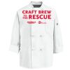 Eight Knot Button Chef Coat with Thermometer Pocket Thumbnail