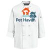 Eight Knot Button Chef Coat with Thermometer Pocket Thumbnail