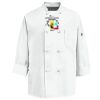 Eight Knot Button Chef Coat with Thermometer Pocket Thumbnail