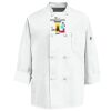 Eight Knot Button Chef Coat with Thermometer Pocket Thumbnail
