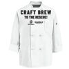 Eight Knot Button Chef Coat with Thermometer Pocket Thumbnail