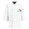 Button Chef Coat with Thermometer Pocket Thumbnail