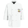 Button Chef Coat with Thermometer Pocket Thumbnail