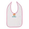 Infant Contrast Trim Premium Jersey Bib Thumbnail